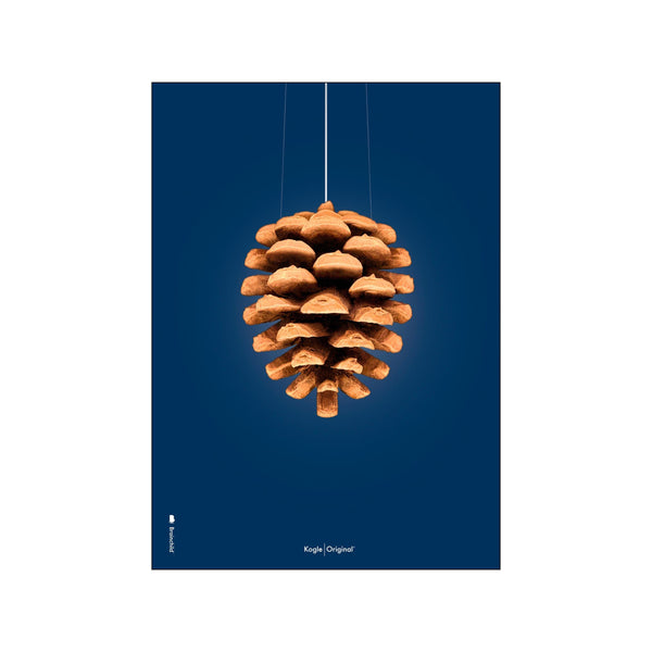 Koglen Mørkeblå — Art print by Brainchild from Poster & Frame