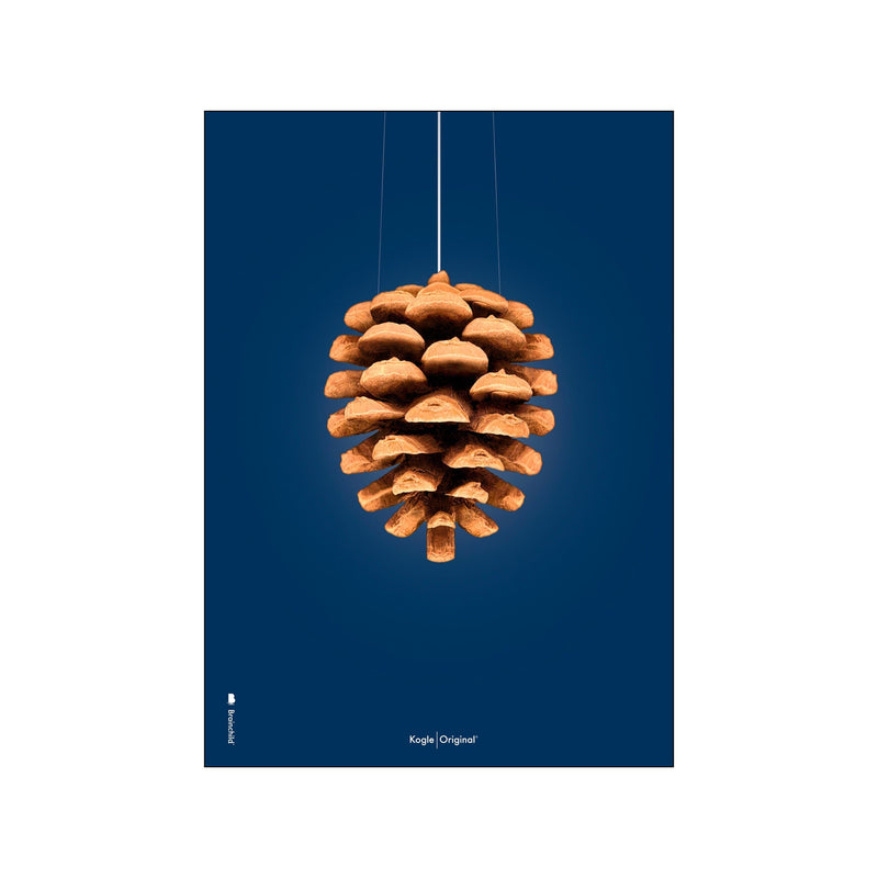 Koglen Mørkeblå — Art print by Brainchild from Poster & Frame