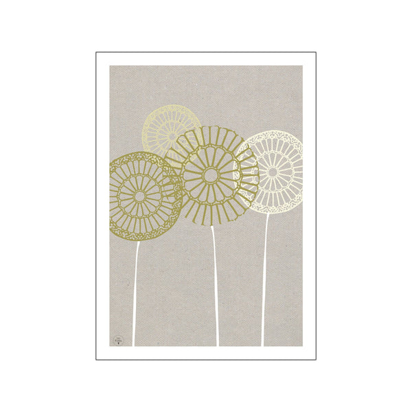 Magerit guld — Art print by Lydia Wienberg from Poster & Frame
