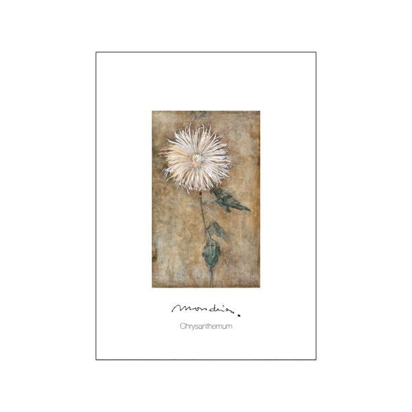 Mondrian "Chrysanthemum" — Art print by PLAKATfar from Poster & Frame