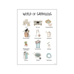 World of Gardening — Art print by Mouse & Pen from Poster & Frame