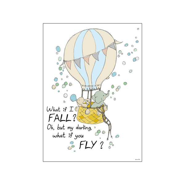 WhatifIfall — Art print by Mouse & Pen from Poster & Frame