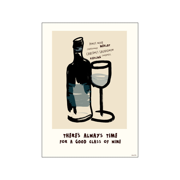 Always time — Art print by Mouse & Pen from Poster & Frame