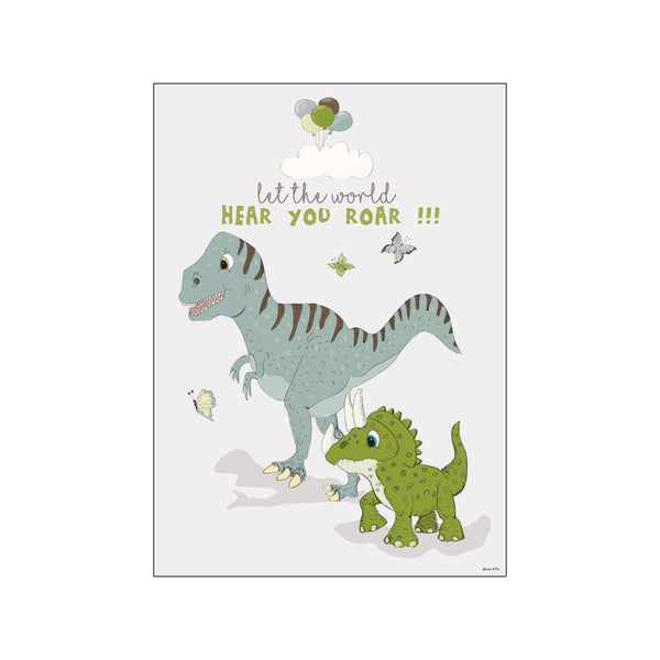 Dinosaur — Art print by Mouse & Pen from Poster & Frame