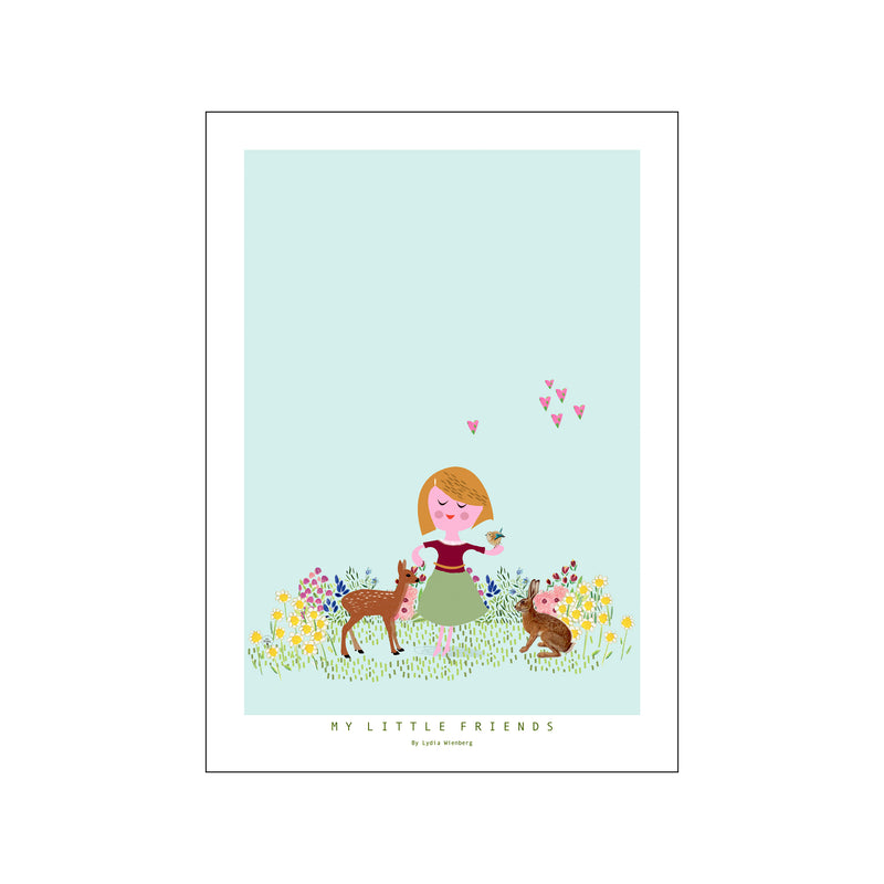 My little friends — Art print by Lydia Wienberg from Poster & Frame