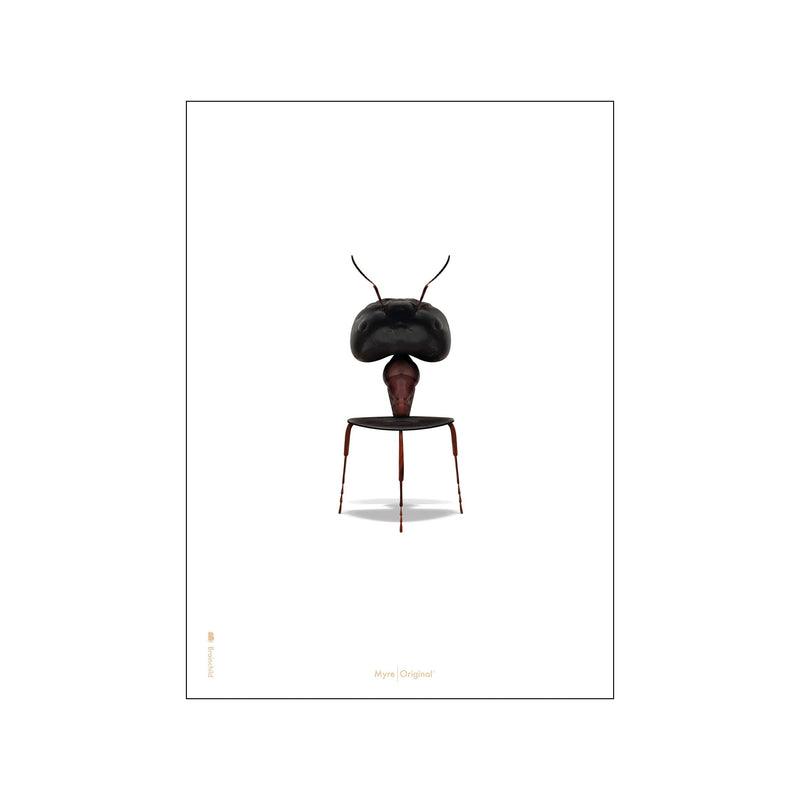 Myren Hvid — Art print by Brainchild from Poster & Frame