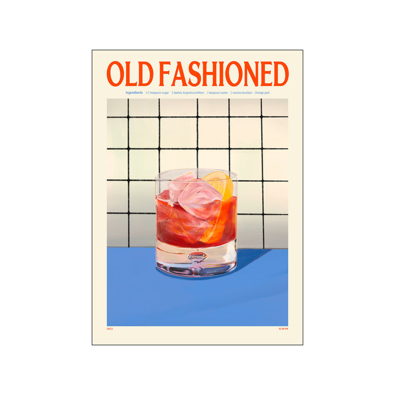 PSTR studio x Elin PK - Old Fashioned — Art print by PSTR Studio from Poster & Frame