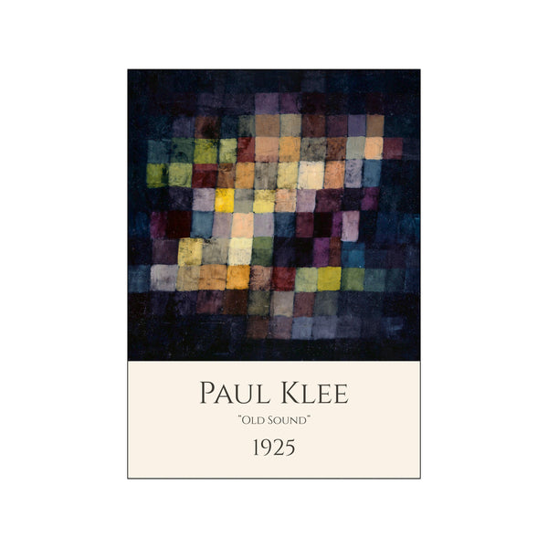 Paul Klee "Old Sound" — Art print by PLAKATfar from Poster & Frame