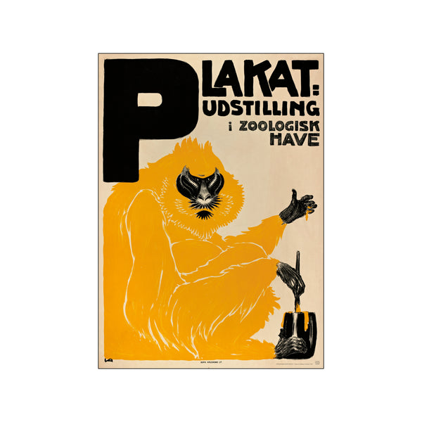 Plakatudstilling I Zoo — Art print by Dansk Plakatkunst from Poster & Frame