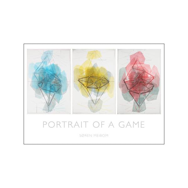 The Portrait of a Game Trilogy — Art print by Søren Meibom from Poster & Frame