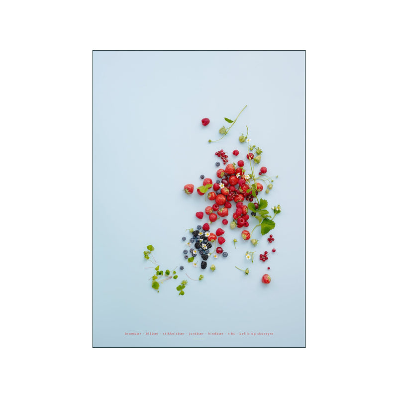 Sommerbær — Art print by Mad/Plakat from Poster & Frame