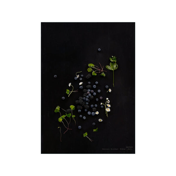 Sorte Bær — Art print by Mad/Plakat from Poster & Frame