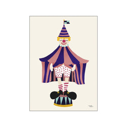 The clown — Art print by Michelle Carlslund - Kids from Poster & Frame