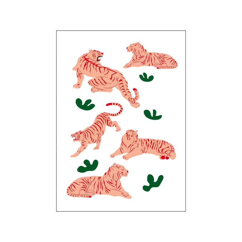 Tigers — Art print by Wonderful Warehouse from Poster & Frame