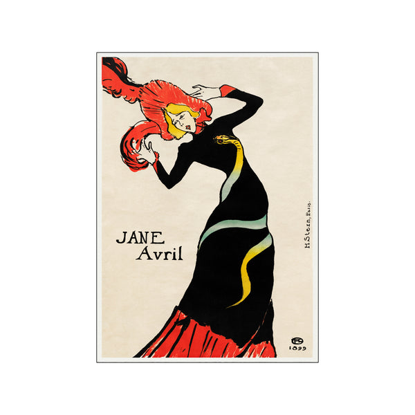 Toulouse Lautrec "Jane Avril" — Art print by PLAKATfar from Poster & Frame