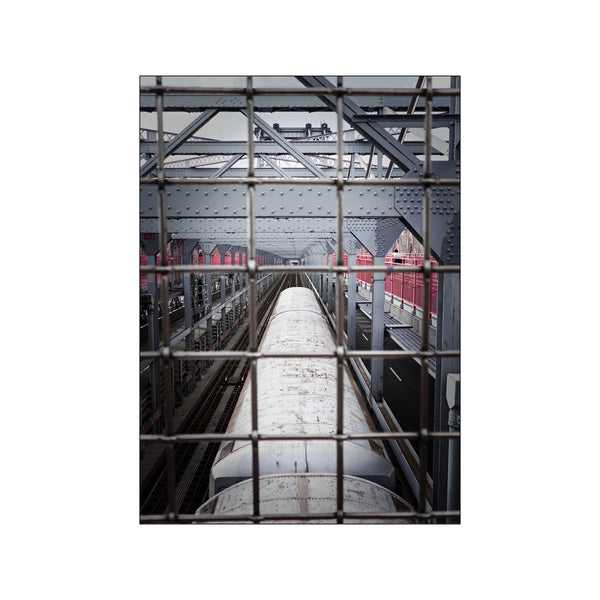 Train — Art print by PLAKATfar from Poster & Frame