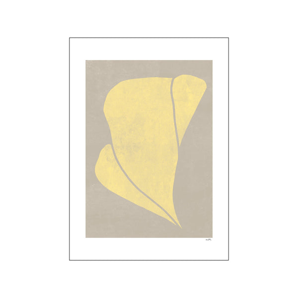 Twined 03 yellow — Art print by Moe Made It from Poster & Frame