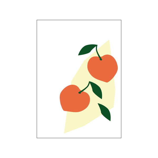 Two apricot — Art print by Wonderful Warehouse from Poster & Frame