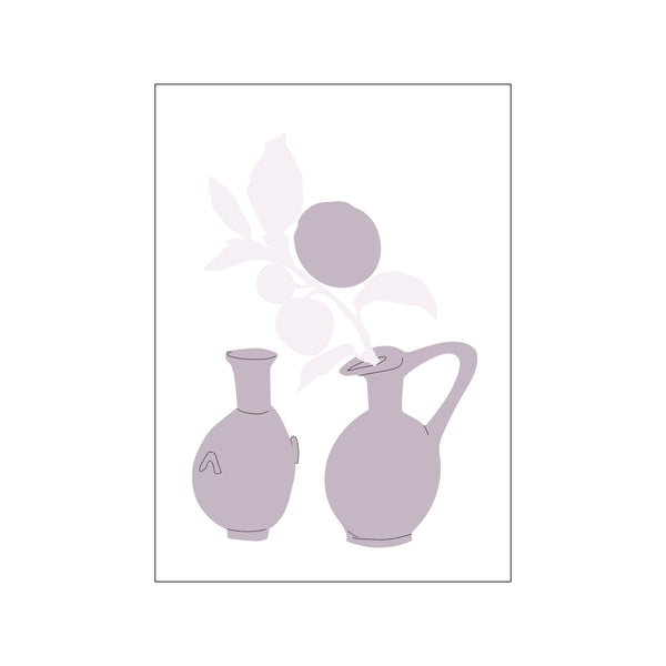 Vases with a brunch — Art print by Wonderful Warehouse from Poster & Frame