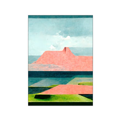 Pink Summer- Oceanshore, V1 — Art print by Yoma Emptylands from Poster & Frame